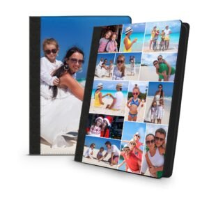 Personalised/Custom/Personalized Photos iPad cover Collage Pictures Case Leather Flip Apple iPad Picture Cover for iPad 10.2 /Air/Pro Case.