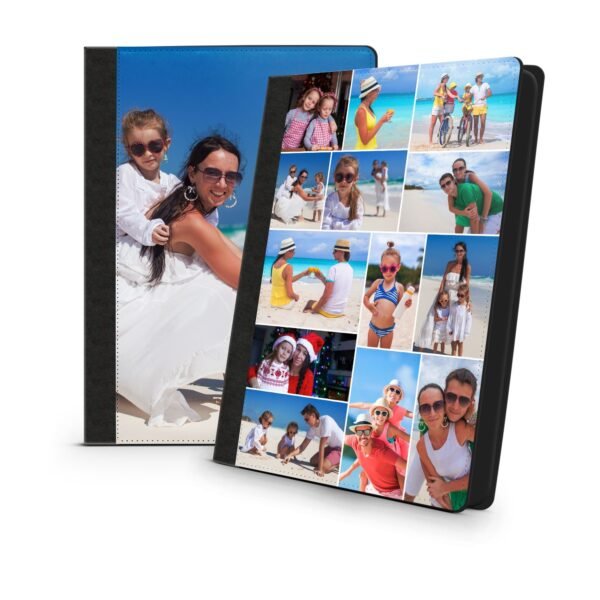 Personalised/Custom/Personalized Photos iPad cover Collage Pictures Case Leather Flip Apple iPad Picture Cover for iPad 10.2 /Air/Pro Case.